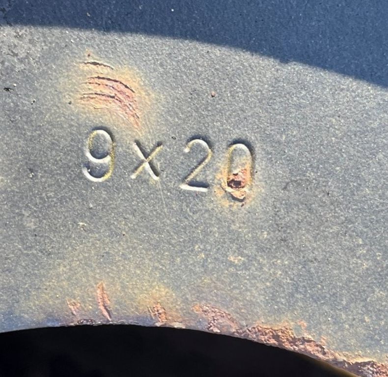 4X 9X20" RIMS