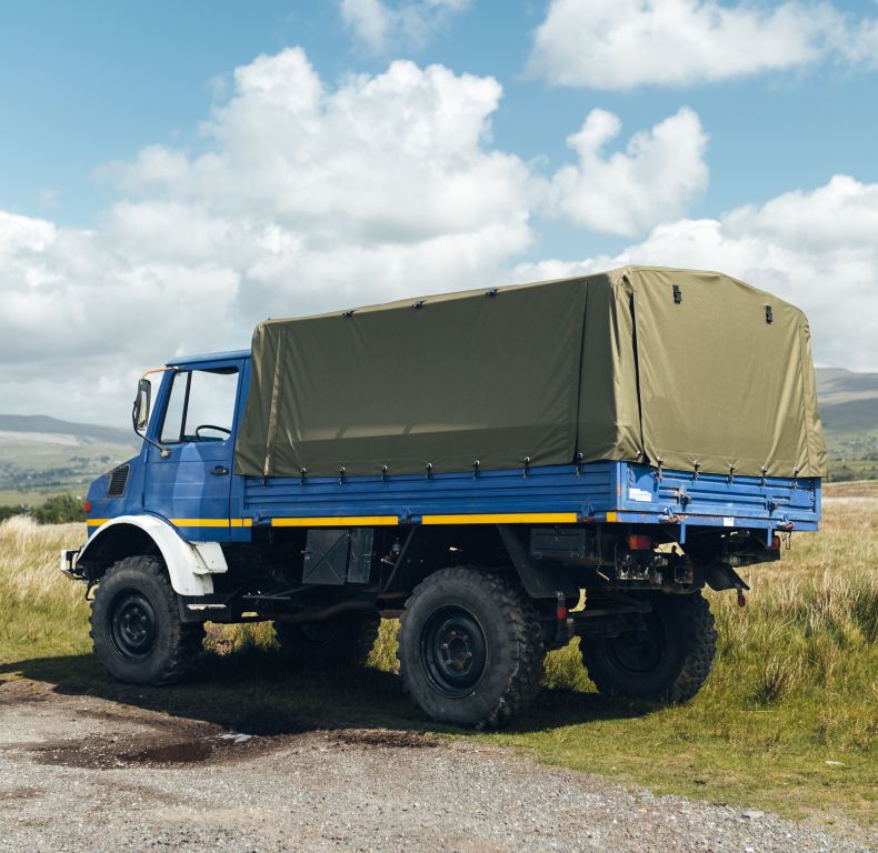 REAR BODY COVERS FOR ALL UNIMOGS