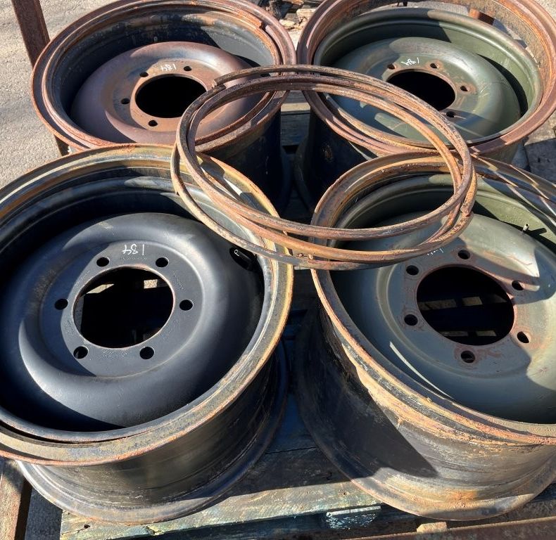 4x 6 bolt split rims