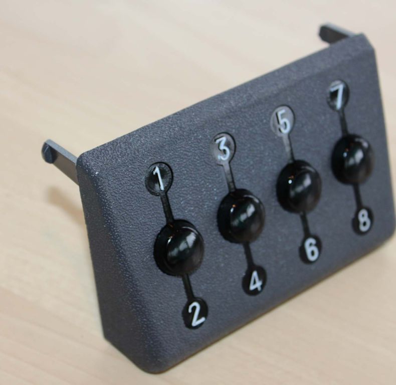 New gearlight indicator panel