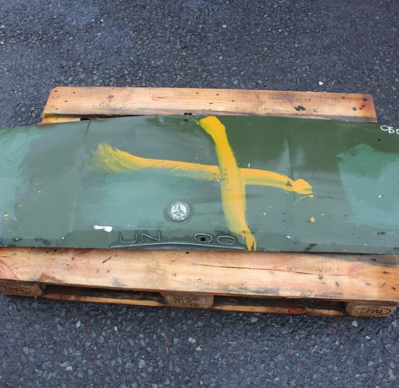 USED BONNET FOR 406 416 SOFT-TOP CAB