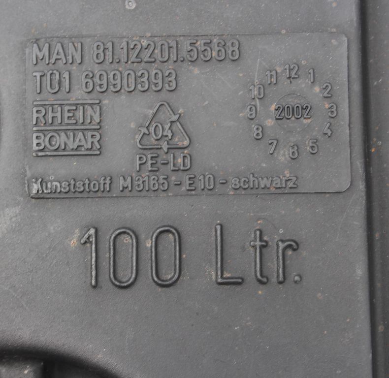 USED 100LTR PLASTIC DIESEL TANK
