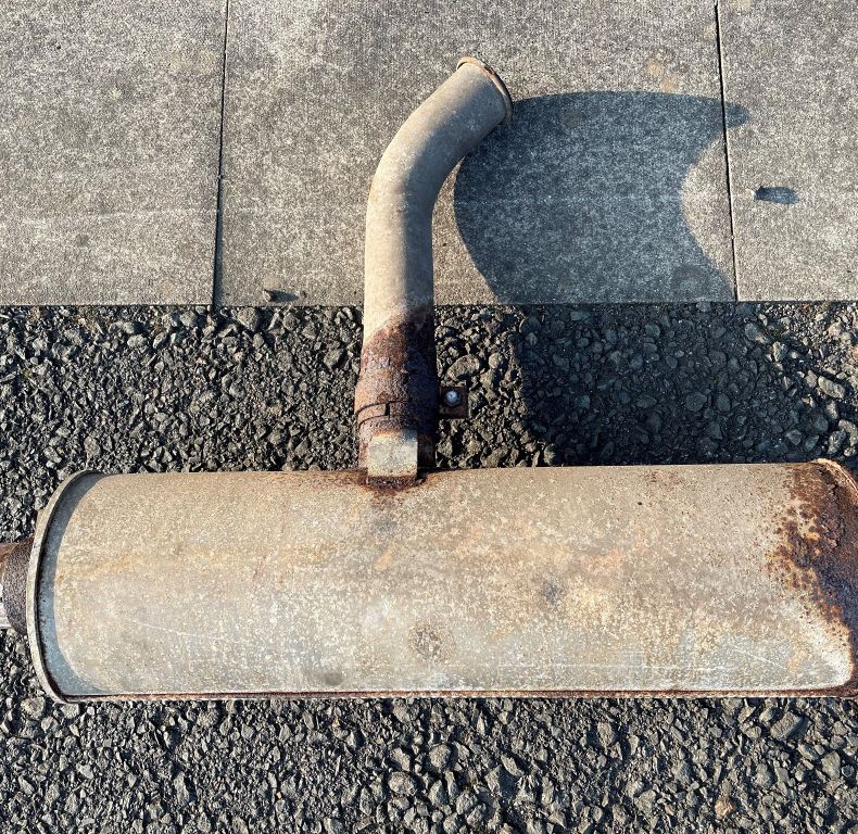 USED EXHAUST SILENCER OM352