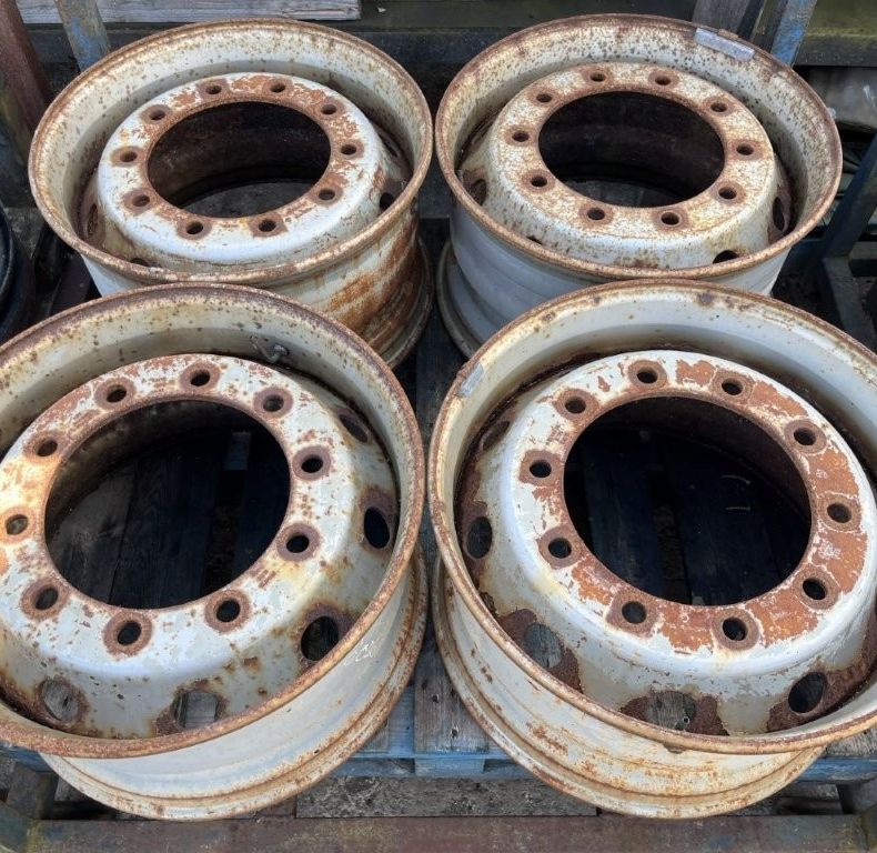USED 10 bolt 11.75x22.5" rims
