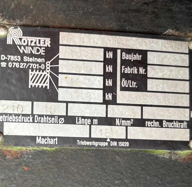 U1250VH ATLAS 100.1 CRANE & NEW CAB