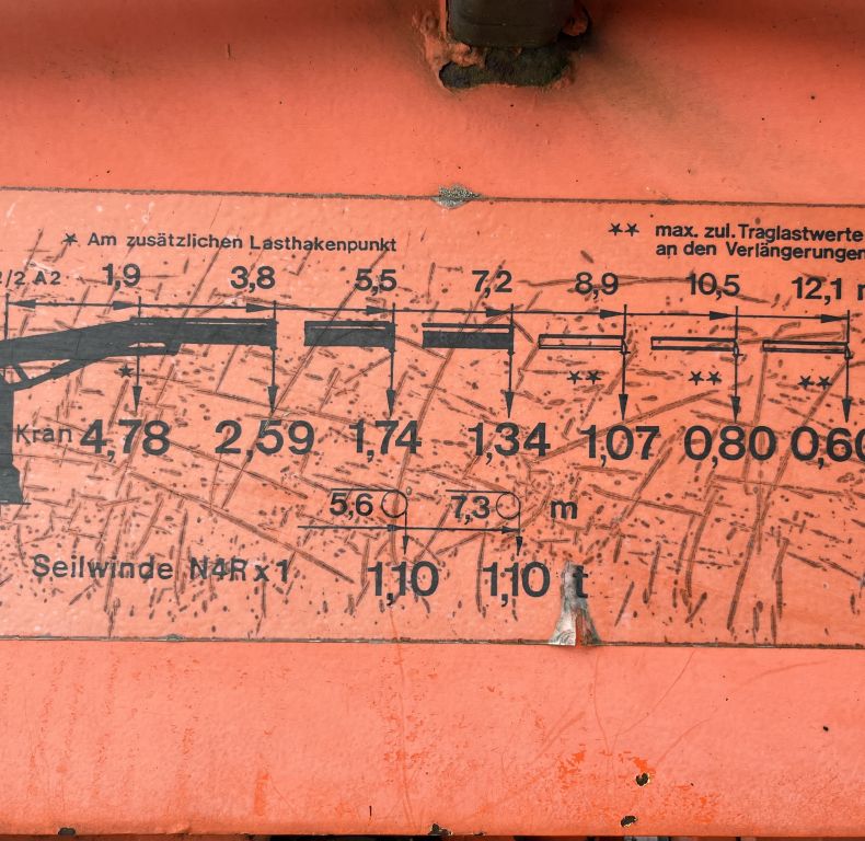 U1250VH ATLAS 100.1 CRANE & NEW CAB